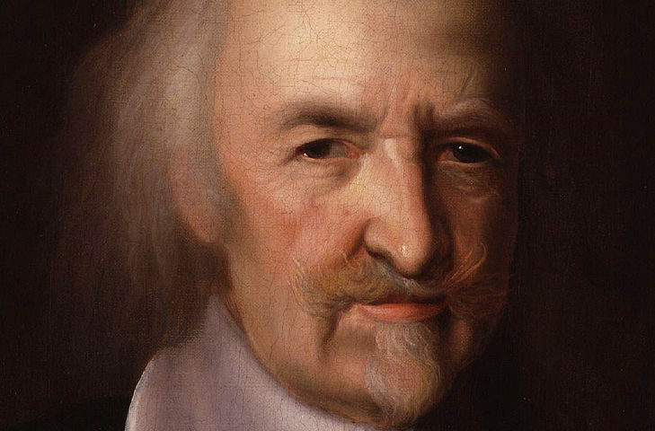 Ritratto del filosofo Thomas Hobbes